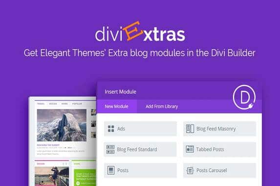 Divi Extras Blog Modules WordPress Plugin