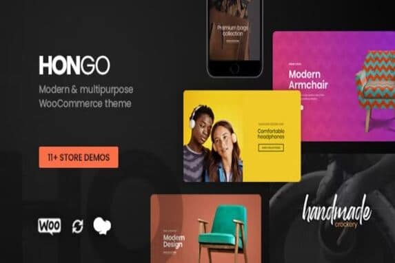 Hongo – Modern & Multipurpose WooCommerce WordPress Theme
