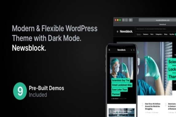 Newsblock - News & Magazine WordPress Theme