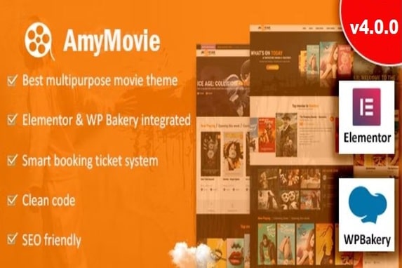 AmyMovie – Movie and Cinema WordPress Theme