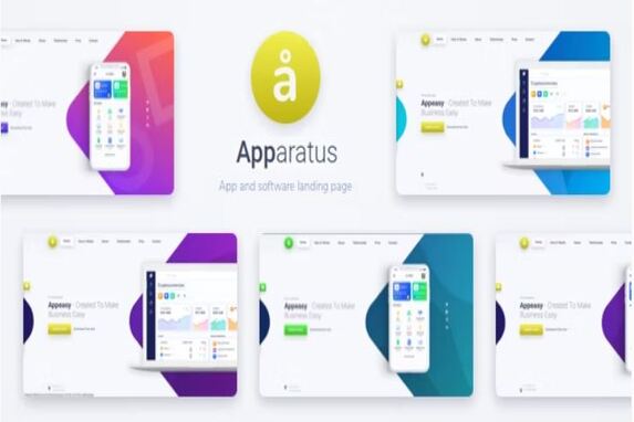 Apparatus – A Multi-Purpose One Page Saas and App Landing Theme