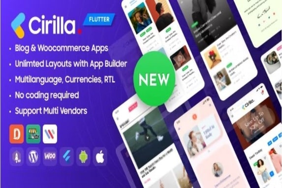 Cirilla - Multipurpose Flutter App