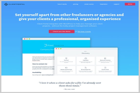 Client Portal for WordPress Premium