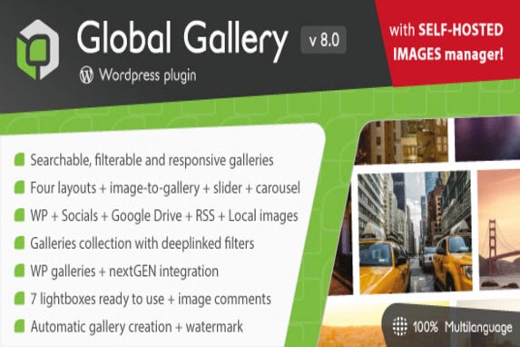 Global Gallery – WordPress Responsive Gallery