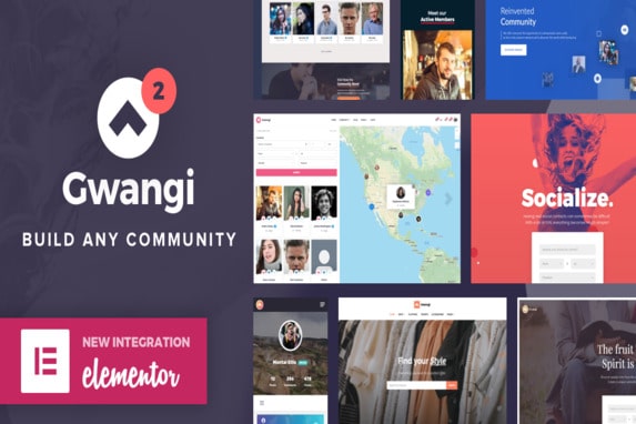 Gwangi – PRO Multi-Purpose Membership, Social Network & BuddyPress Community Theme