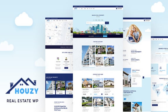 Houzy – Real Estate WordPress Theme