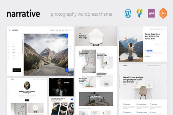 Narrative - Photography WordPress Theme
