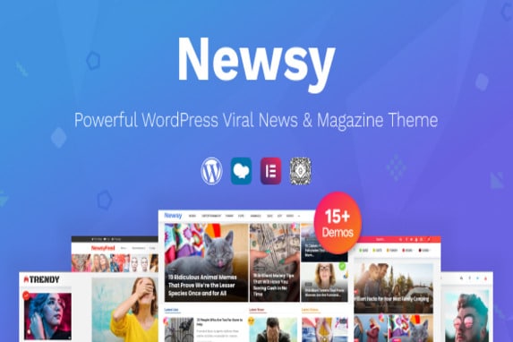 Newsy - Viral News & Magazine WordPress Theme