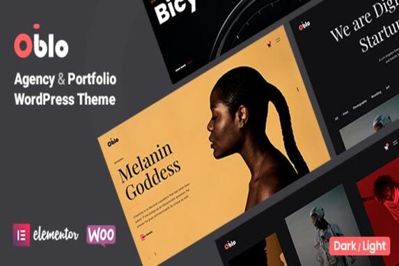 Oblo – Portfolio Agency WordPress Theme