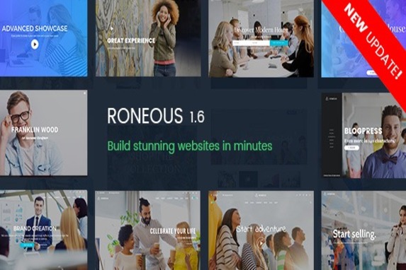 Roneous – Creative Multi-Purpose WordPress Theme