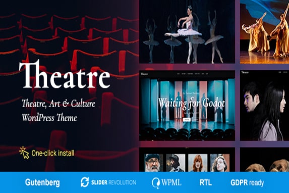 Theater – Concert & Art Event Entertainment Theme