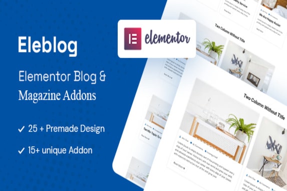 Eleblog – Elementor Magazine and Blog Addons