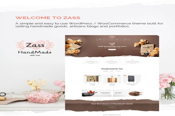 Zass – WooCommerce Theme for Handmade Artists and Artisans