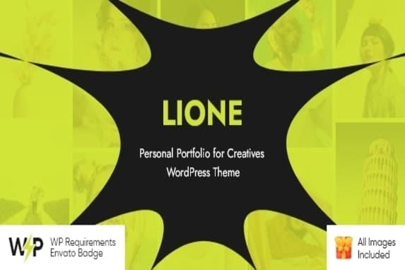 Lione – Personal Portfolio for Creatives WordPress Theme