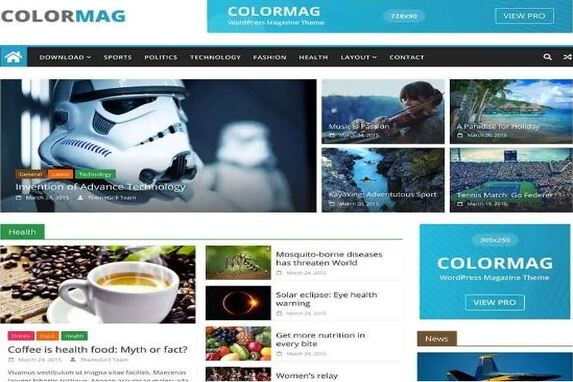 ColorMag Theme