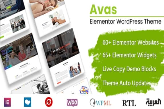 Avas – Elementor WordPress Theme