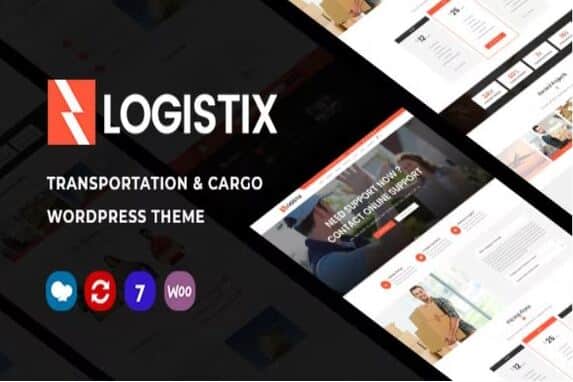 Logistix | Responsive Transportation WordPress Theme
