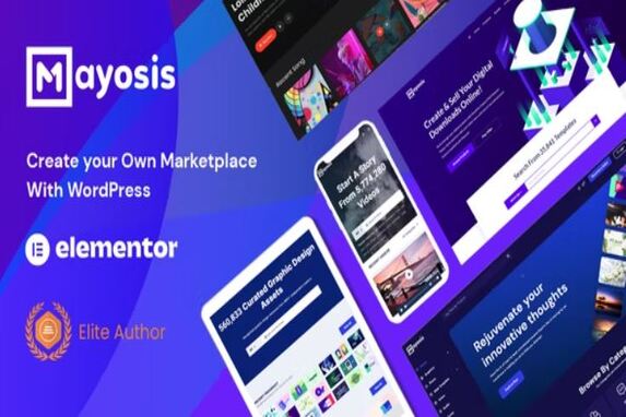 Mayosis - Digital Marketplace theme