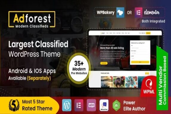 AdForest – Classified Ads WordPress Theme