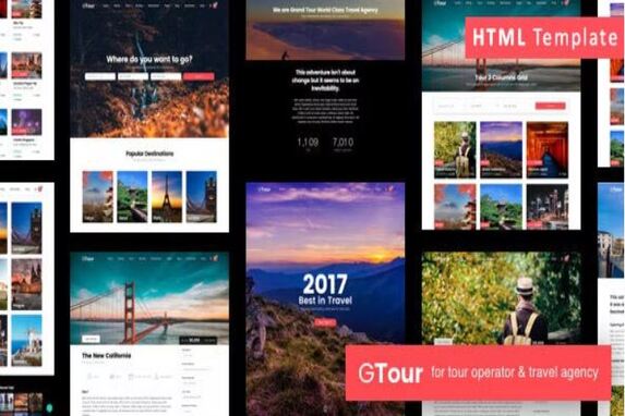 Grand Tour Travel Agency WordPress Theme