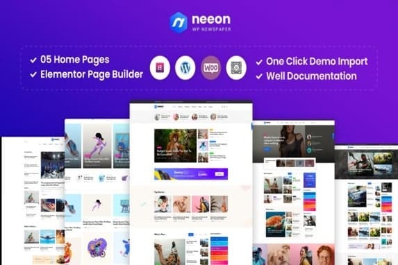 Neeon – WordPress News Magazine Theme
