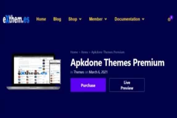 Apkdone wordpress Theme