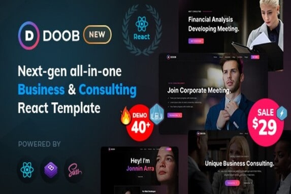 Doob – Business Consulting WordPress Theme