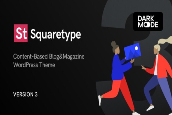 Squaretype WordPress Theme